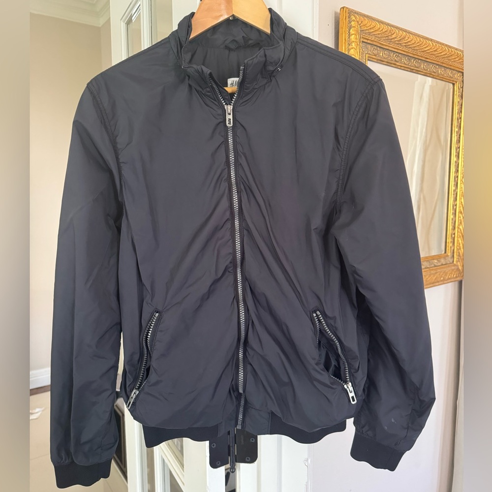 H&M black boys jacket 13-14Y